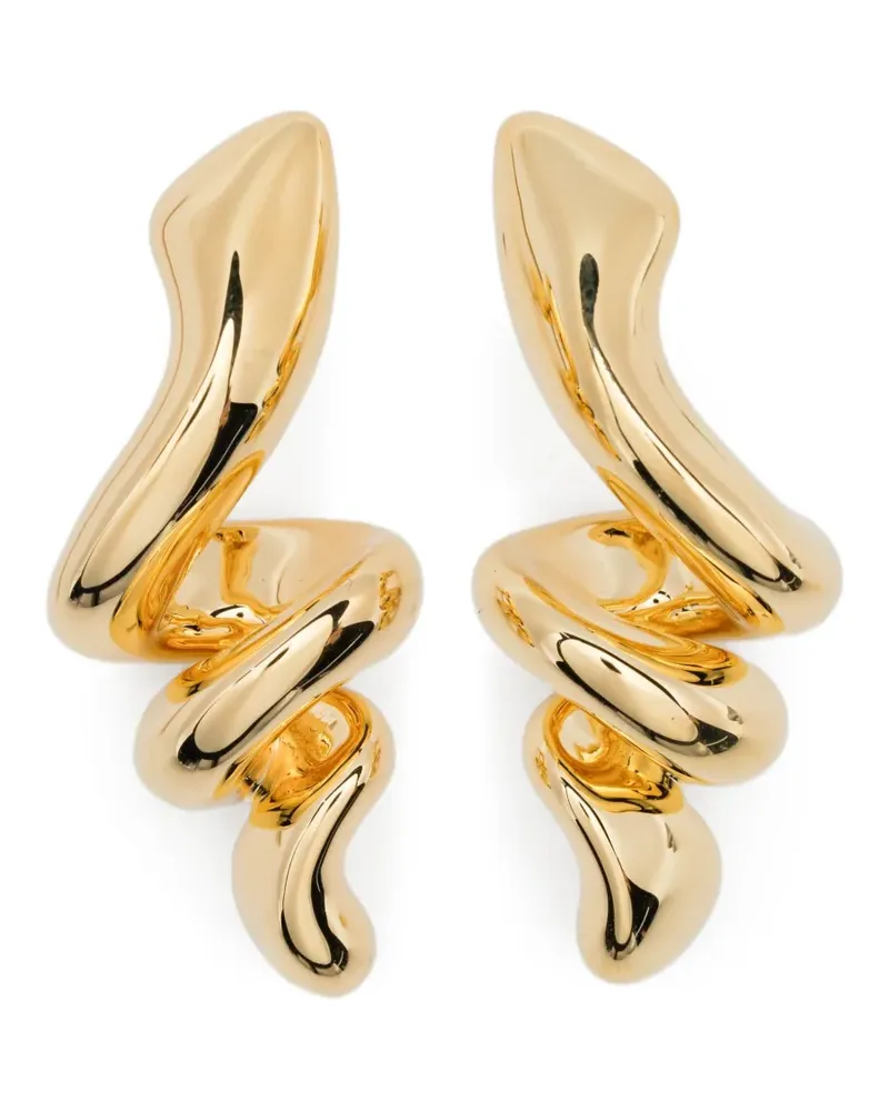 Maria Black spiral earrings - Gold Gold