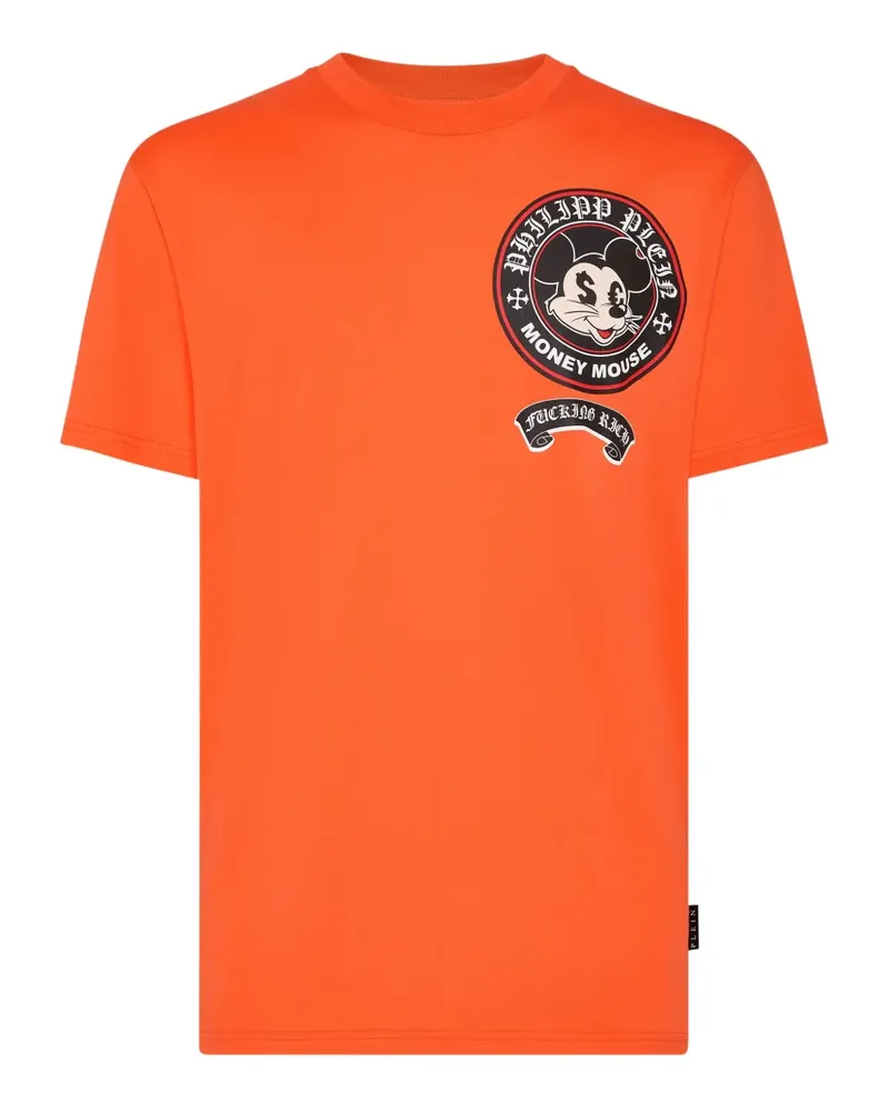 Philipp Plein Money Mouse T-Shirt - Orange Orange