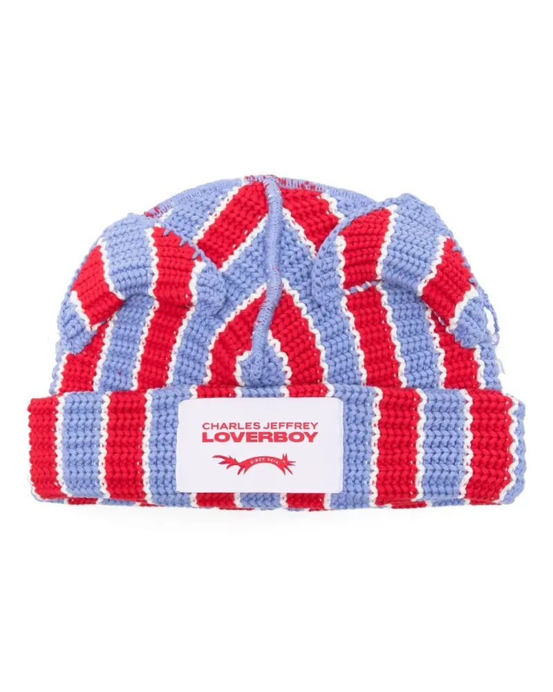 Charles Jeffrey Loverboy Chunky Ears Beanie - Rot Rot