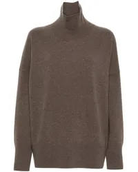 Róhe Pullover mit Rollkragen Nude