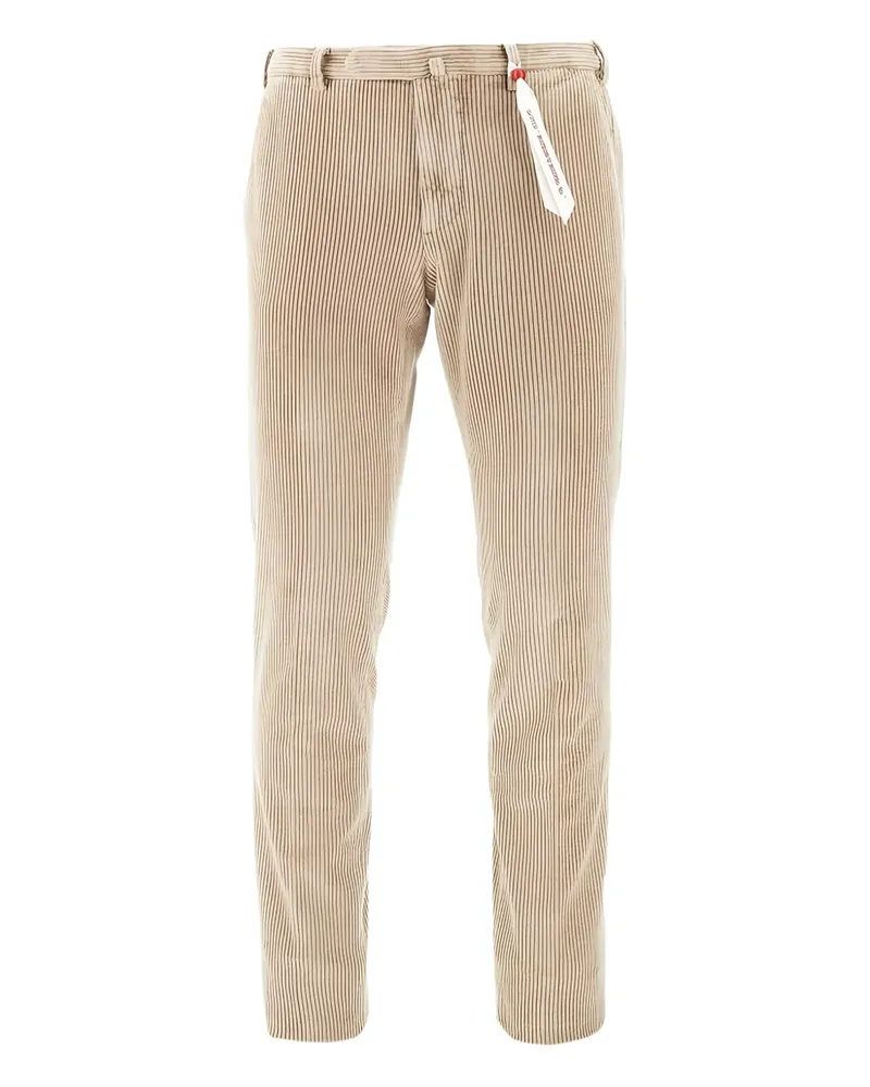 Biagio Santaniello corduroy trousers - Nude Nude
