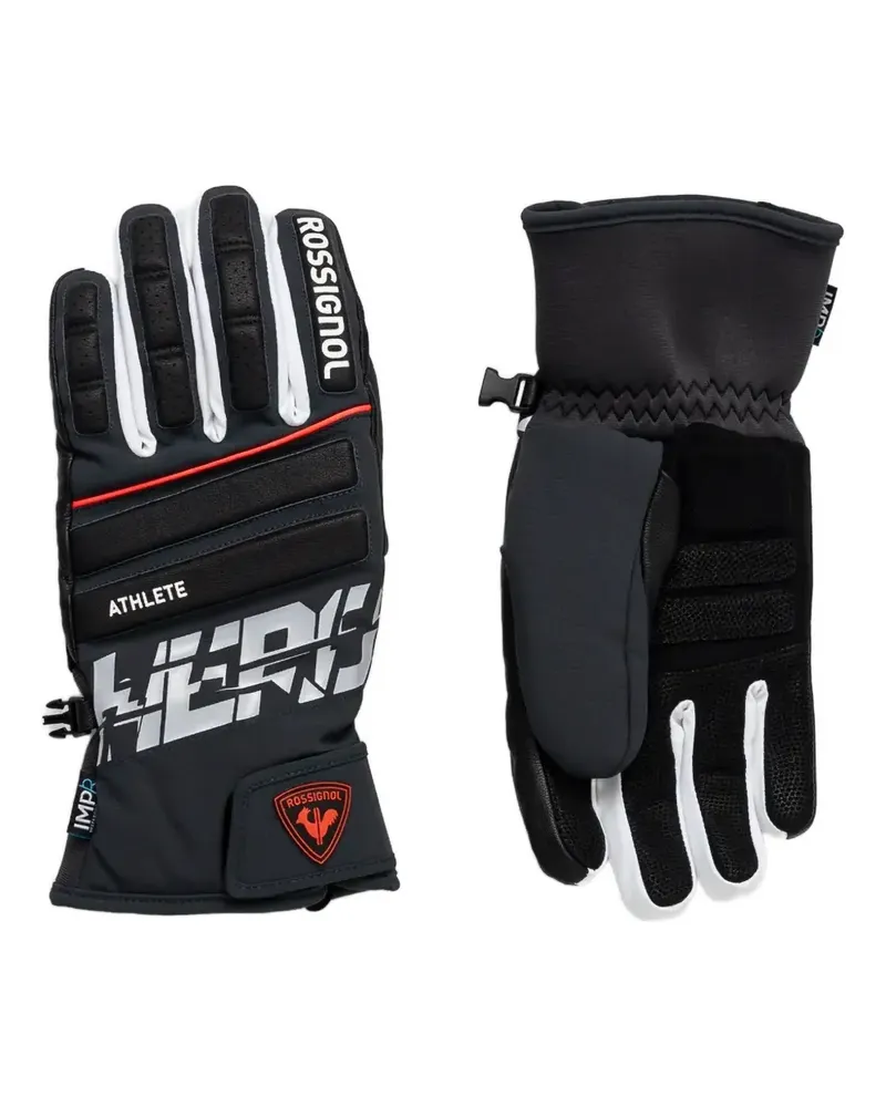 Rossignol Hero Master logo-patch ski gloves - Grau Grau