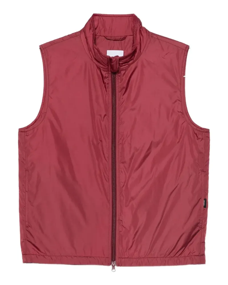 ASPESI Vernes zip-up gilet - Rot Rot