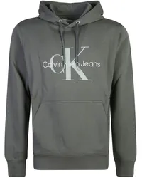 Calvin Klein Hoodie mit Logo-Print Grau