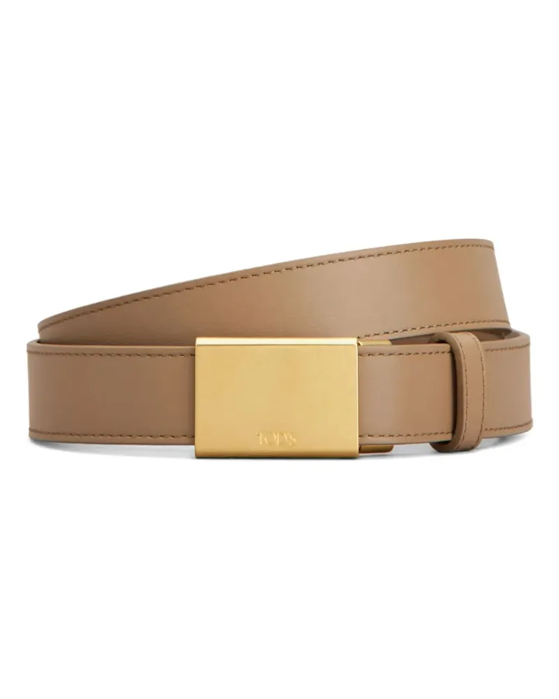 TOD'S Schnallengürtel aus Leder - Braun Braun