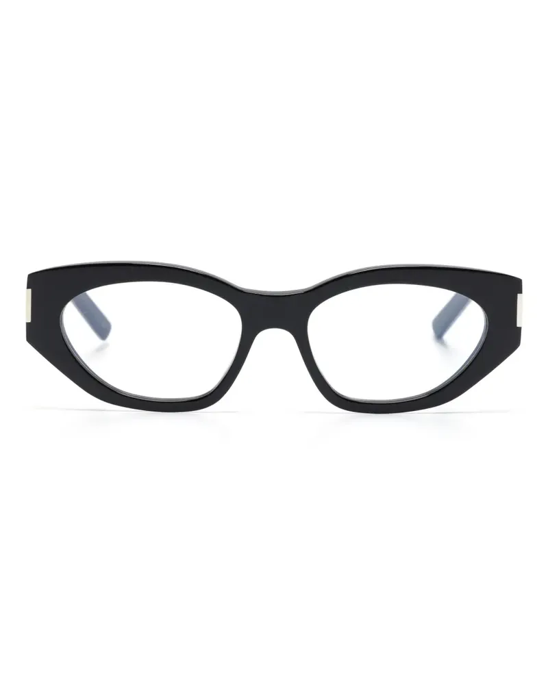 Saint Laurent Cat-Eye-Brille - Schwarz Schwarz
