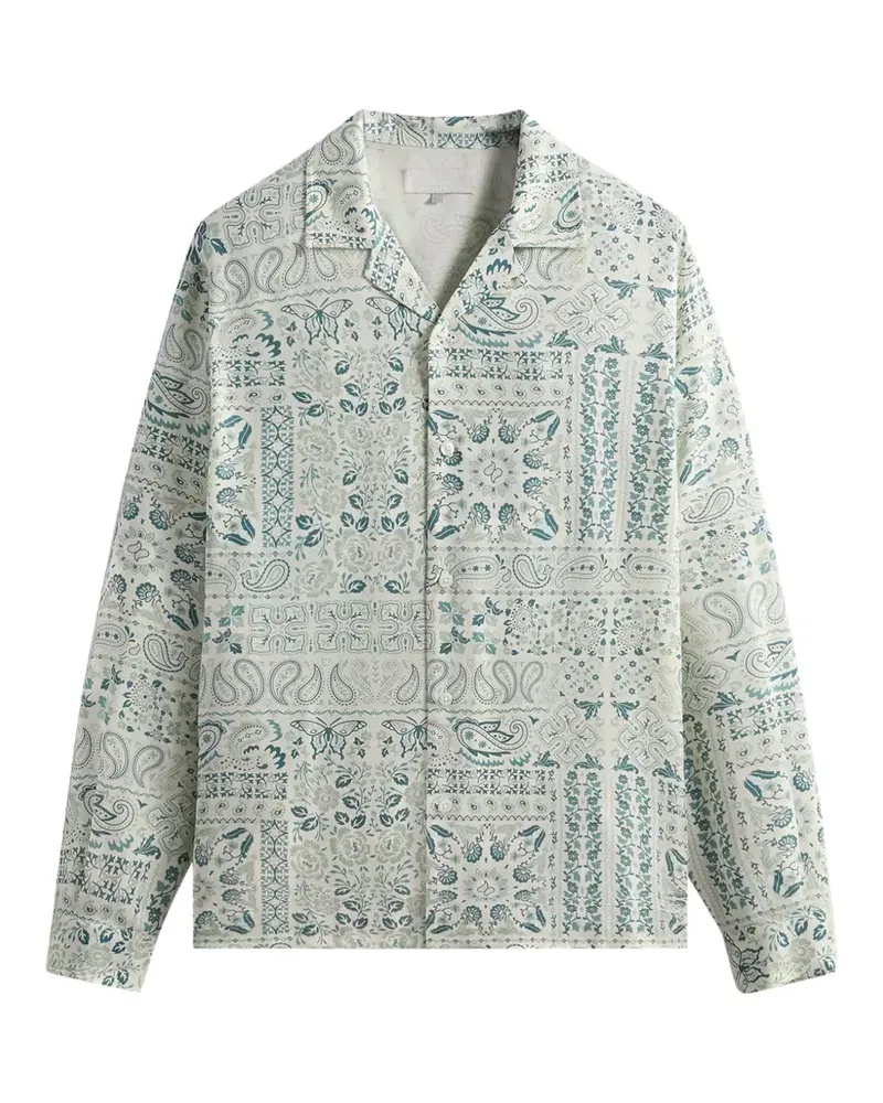 KITH Thompson paisley shirt - Nude Nude