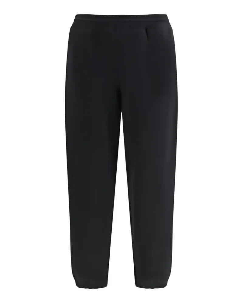 Burberry check-panel track pants - Schwarz Schwarz