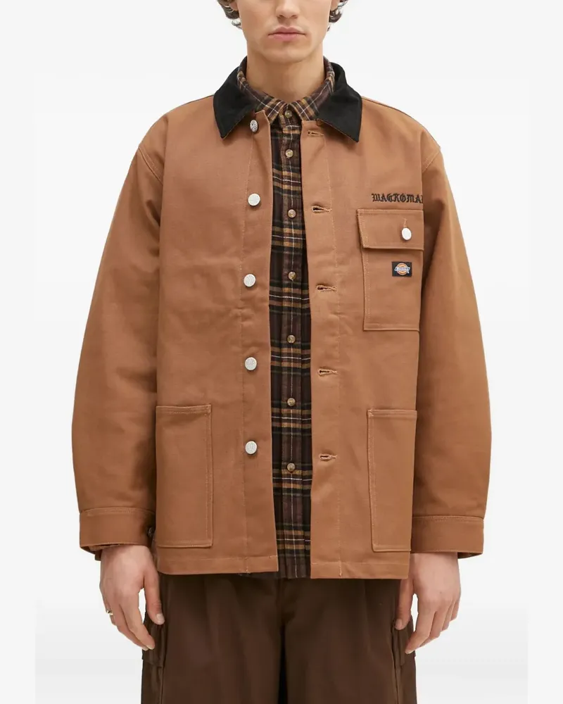 Wacko Maria x Dickies Jacke im Utility-Look - Braun Braun