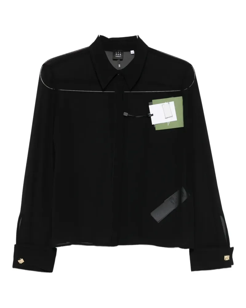 MARELLA Tarca long-sleeve shirt - Schwarz Schwarz