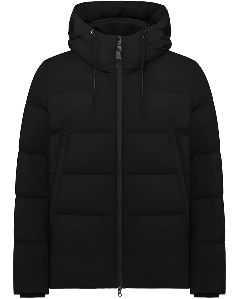 DUNO Gesteppte Jump Jacke - Schwarz Schwarz