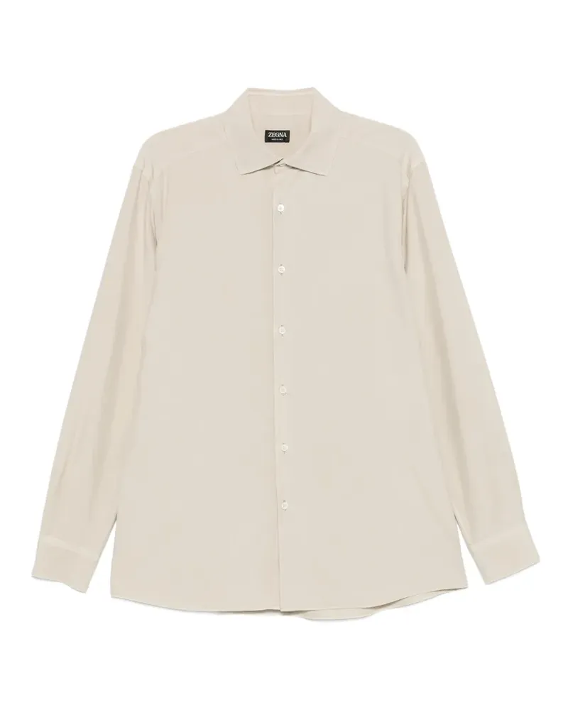 Ermenegildo Zegna button shirt - Nude Nude