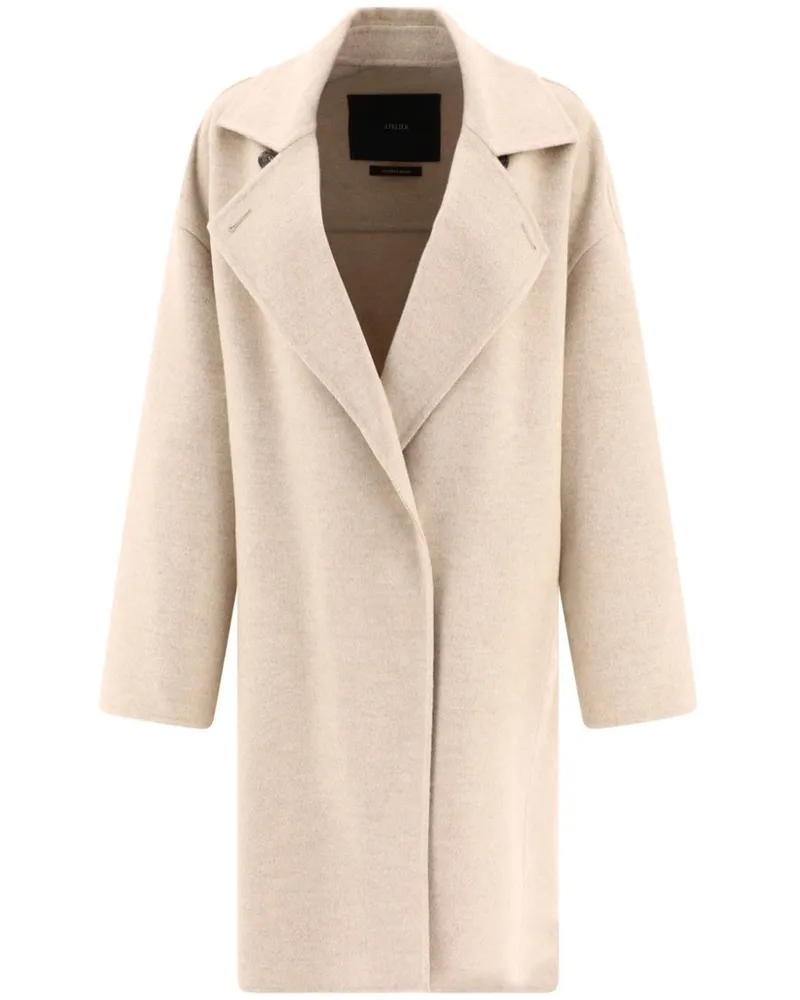 Max Mara Angel Mantel - Nude Nude