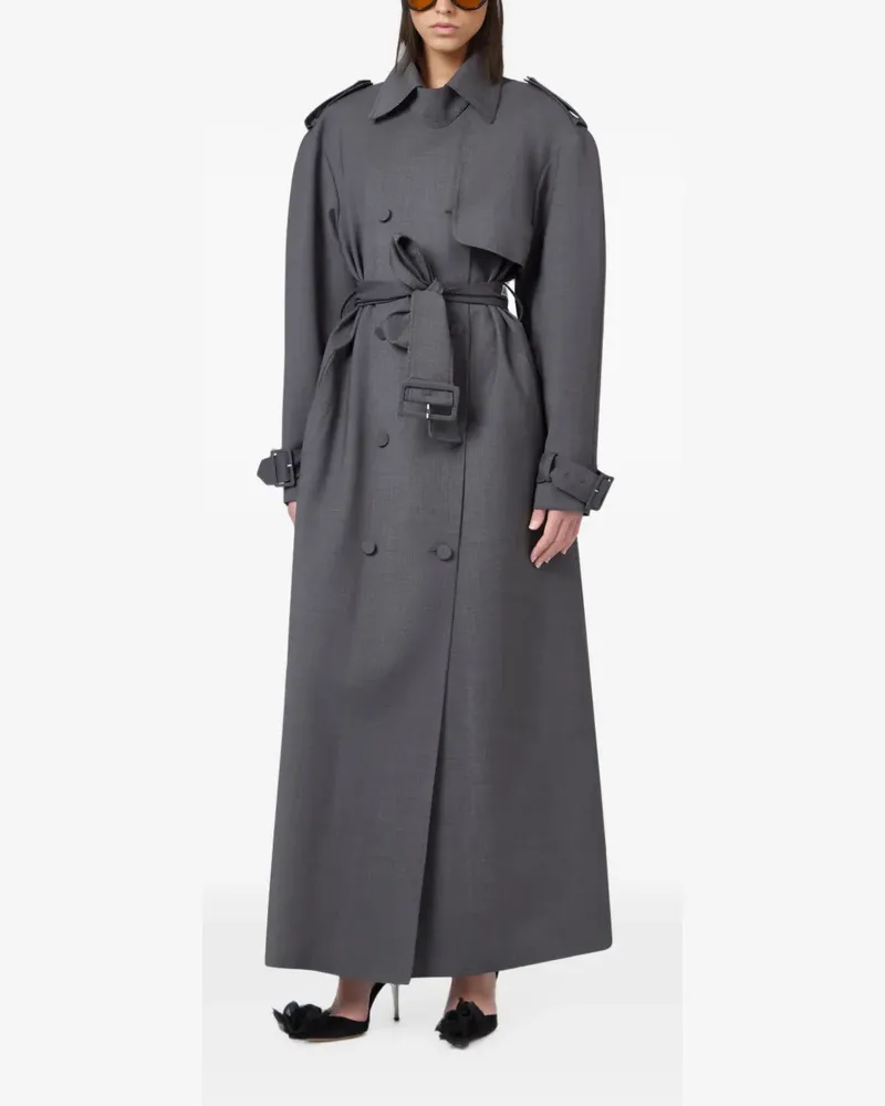 Giuseppe di Morabito Trenchcoat mit Gürtel - Grau Grau