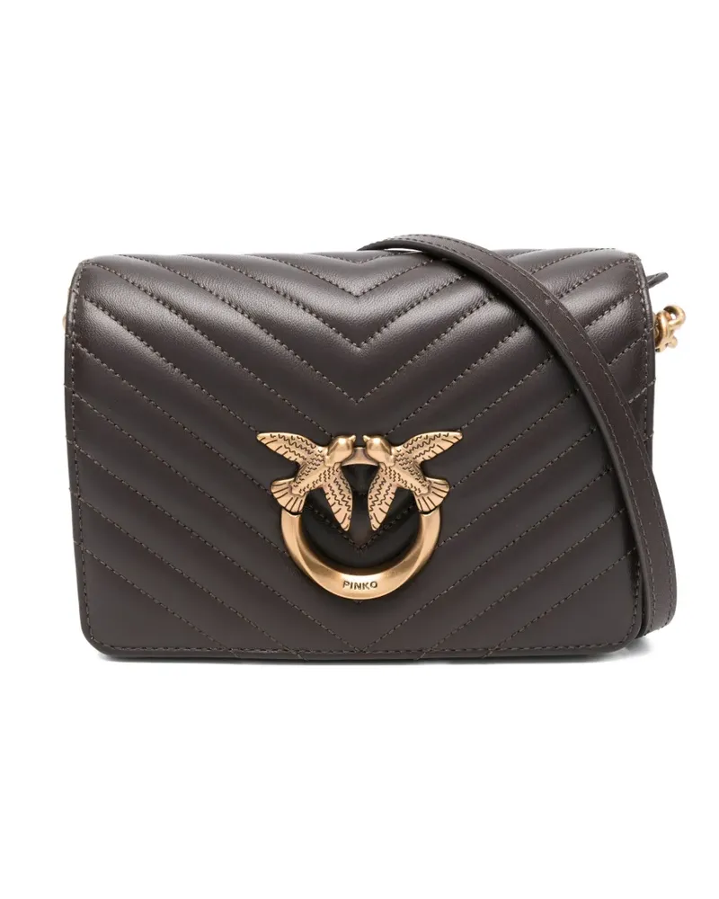 Pinko Love Click Tasche - Braun Braun
