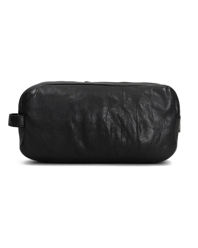 Officine Creative Italia HELMET 054 leather clutch bag - Schwarz Schwarz