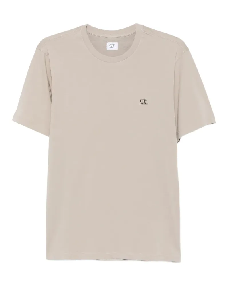 C.P. Company T-Shirt mit Logo - Nude Nude