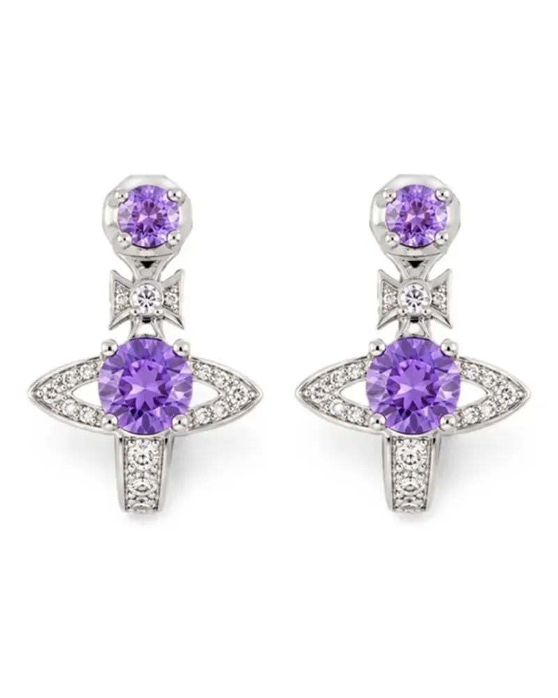 Vivienne Westwood Maitena Orb Ohrringe - Silber Silber