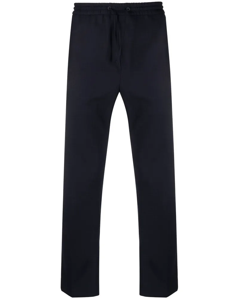 Calvin Klein Gerade Hose mit Kordelzug - Blau Blau