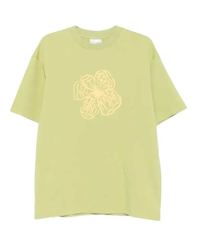 Drôle de Monsieur floral-print T-shirt - Grün Grün