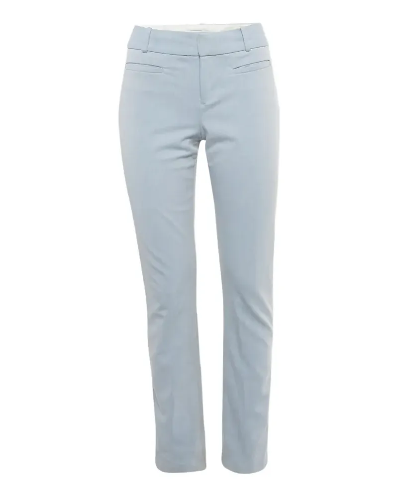 Calvin Klein Tapered-Hose aus Krepp - Blau Blau
