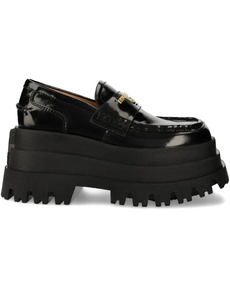 Naked Wolfe Loafer mit Plateau - Schwarz Schwarz