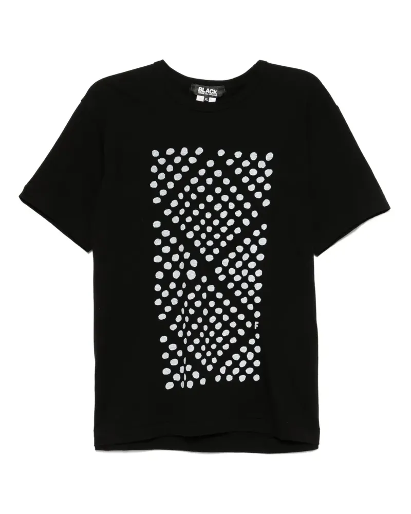 Comme des Garçons T-Shirt mit Print - Schwarz Schwarz
