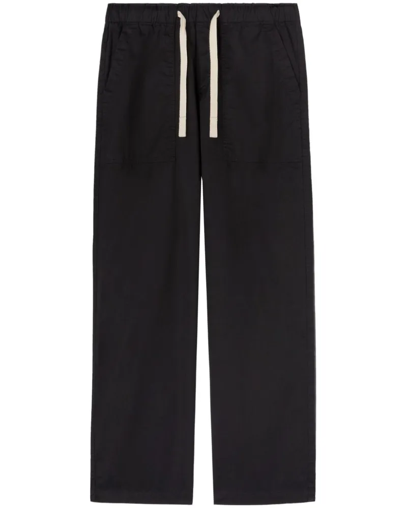 Palm Angels Hose mit Logo-Print - Schwarz Schwarz