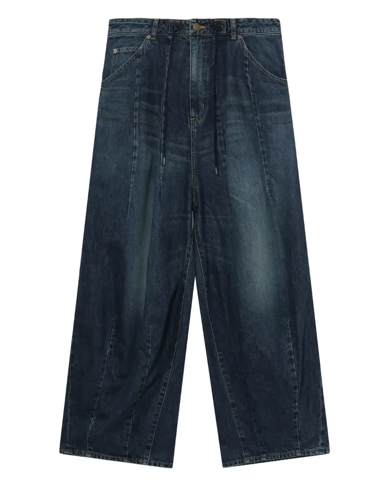 NEEDLES Jeans mit Kordelzug - Blau Blau
