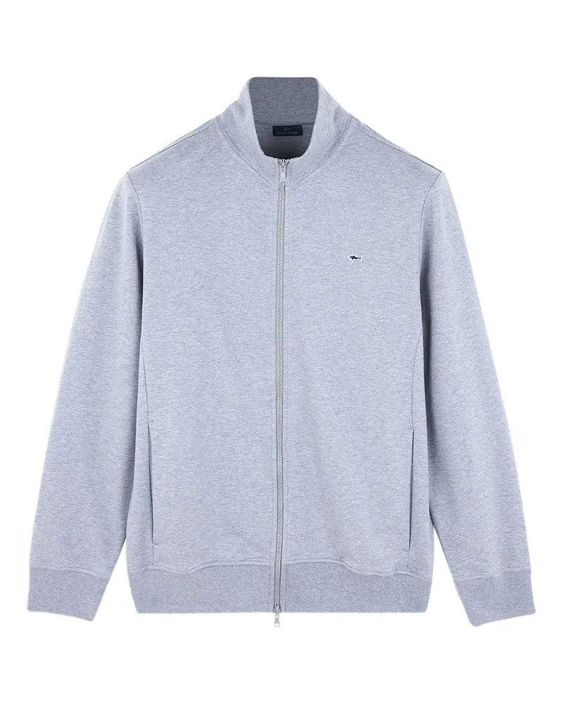 Paul & Shark Fleecejacke mit Reißverschluss - Grau Grau