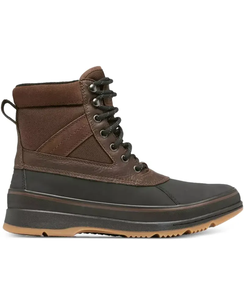 Sorel Lederstiefel mit Schnürung - Braun Braun