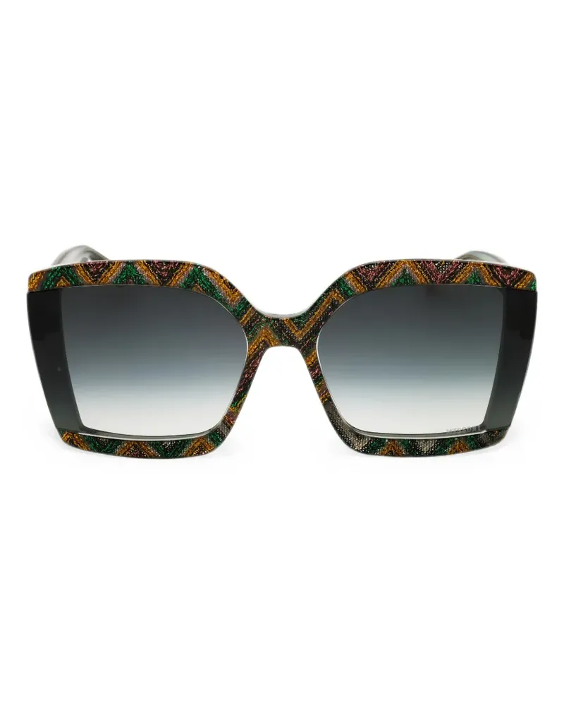 Missoni Gemusterte Sonnenbrille - Grün Grün