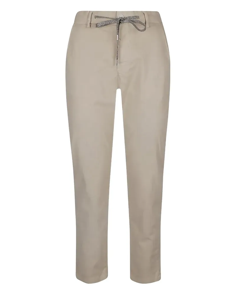 Eleventy Hose mit Kordelzug - Nude Nude