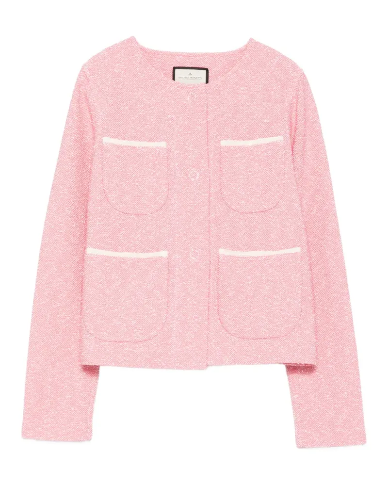 Bruno Manetti pockets jacket - Rosa Rosa