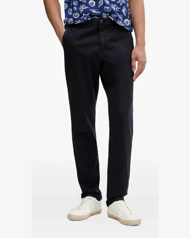 Benetton Chino mit geradem Bein - Blau Blau