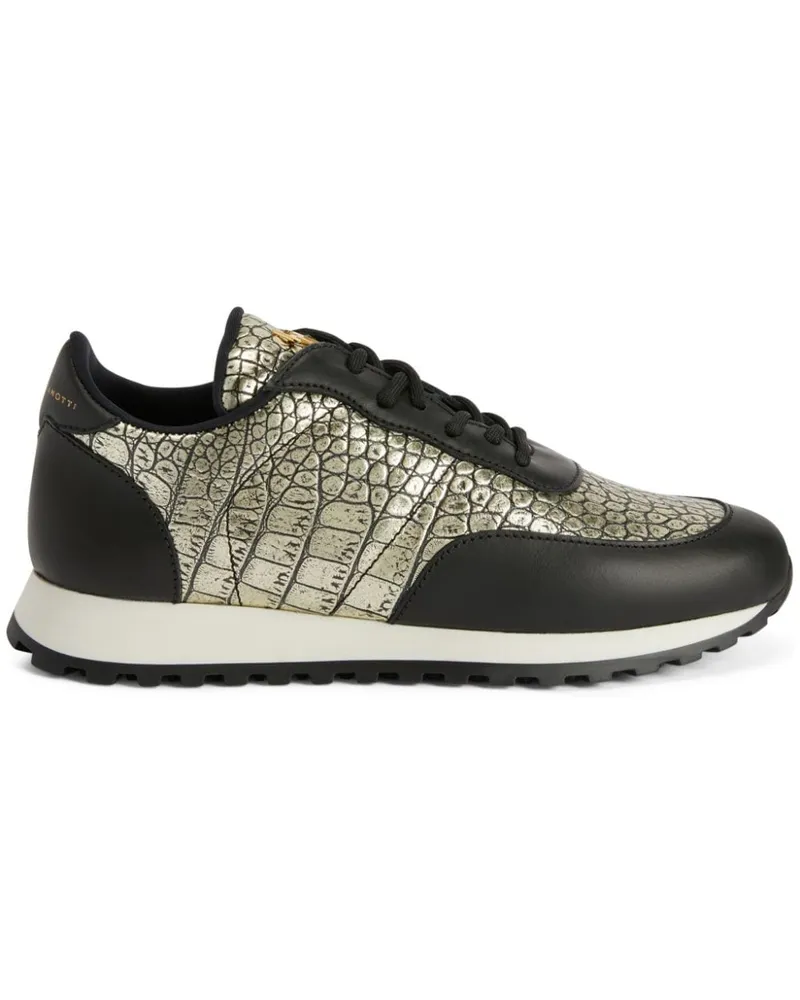 Giuseppe Zanotti Jimi Running Sneakers - Schwarz Schwarz