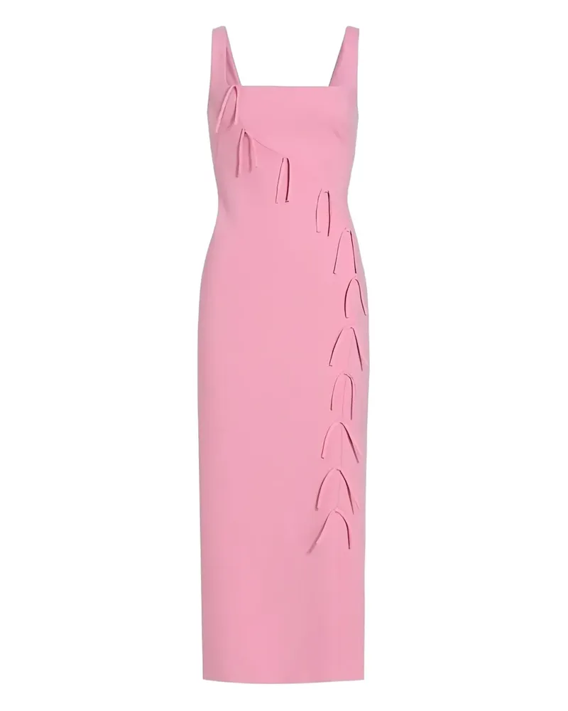 Lela Rose bow-detail pencil dress - Rosa Rosa