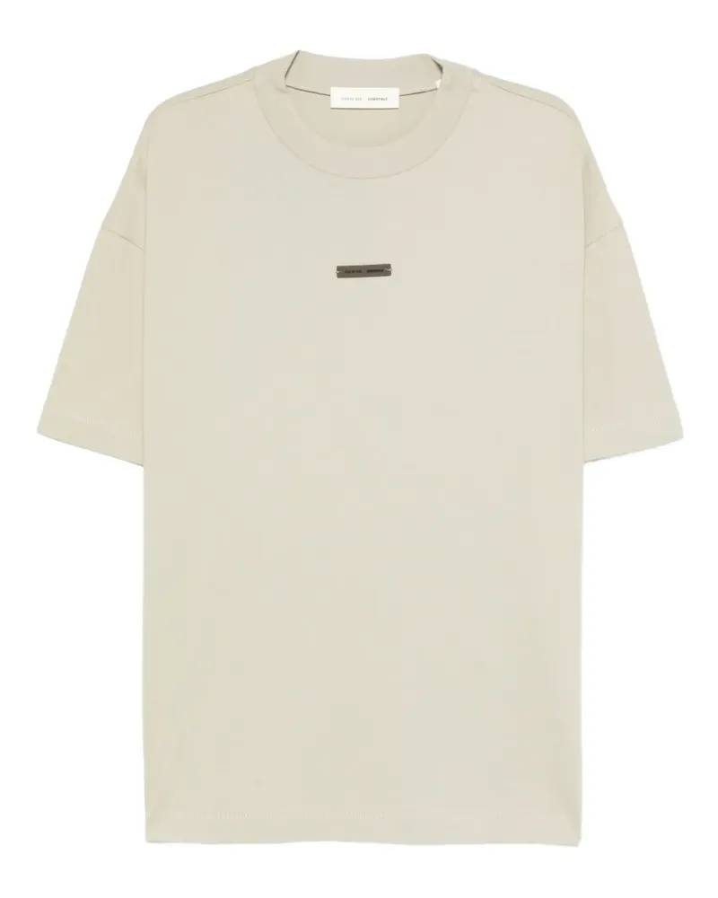 Fear of God T-Shirt mit Logo-Schild - Nude Nude