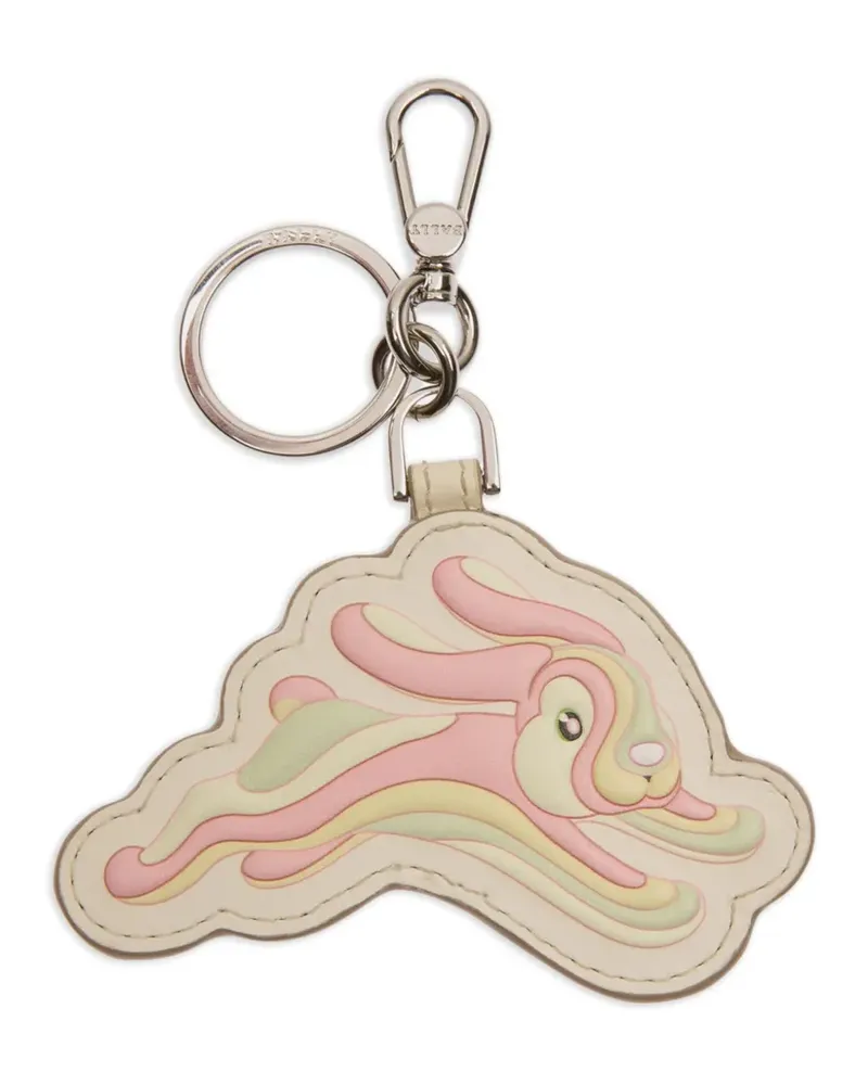 Bally Schlüsselanhänger mit Hase - Nude Nude