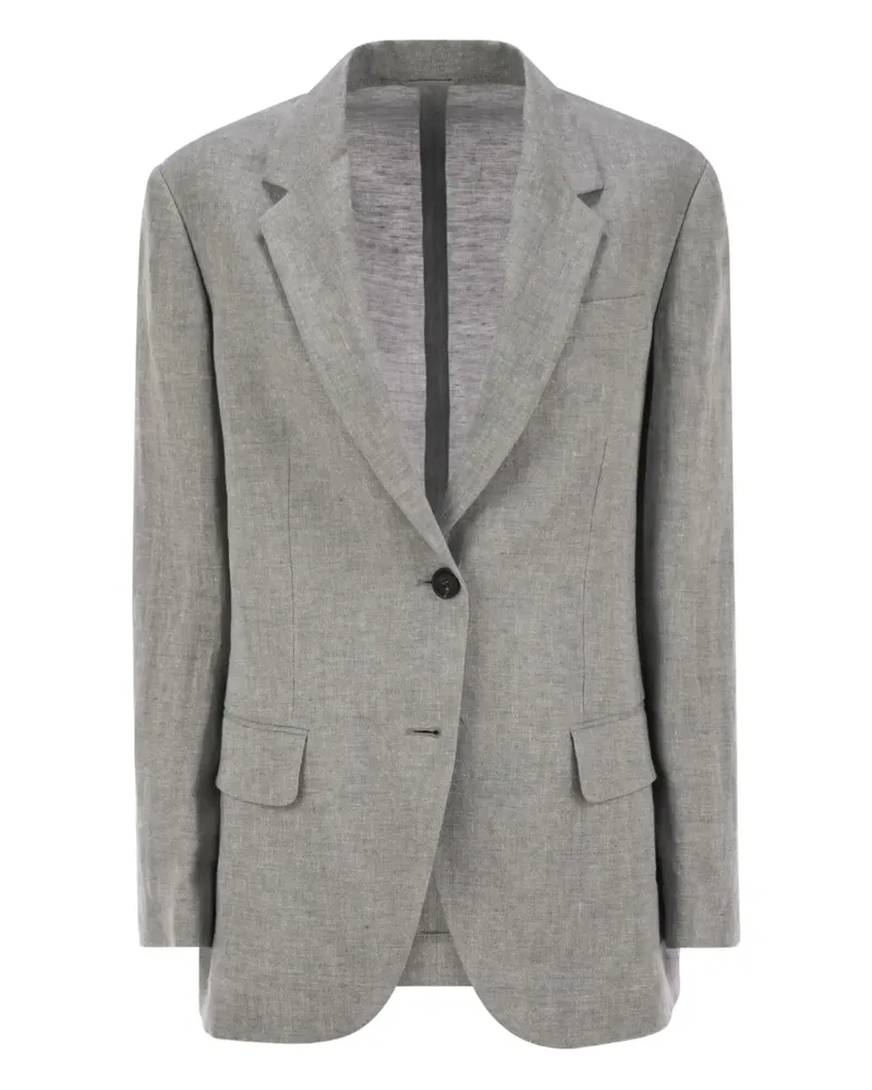 Brunello Cucinelli Klassisches Sakko - Grau Grau