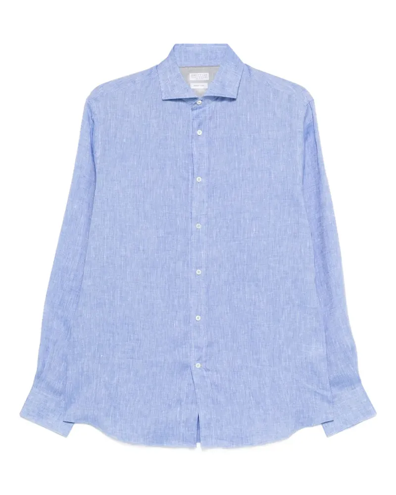 Brunello Cucinelli buttoned shirt - Blau Blau