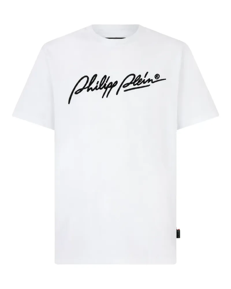 Philipp Plein T-Shirt mit Logo - Weiß Weiß