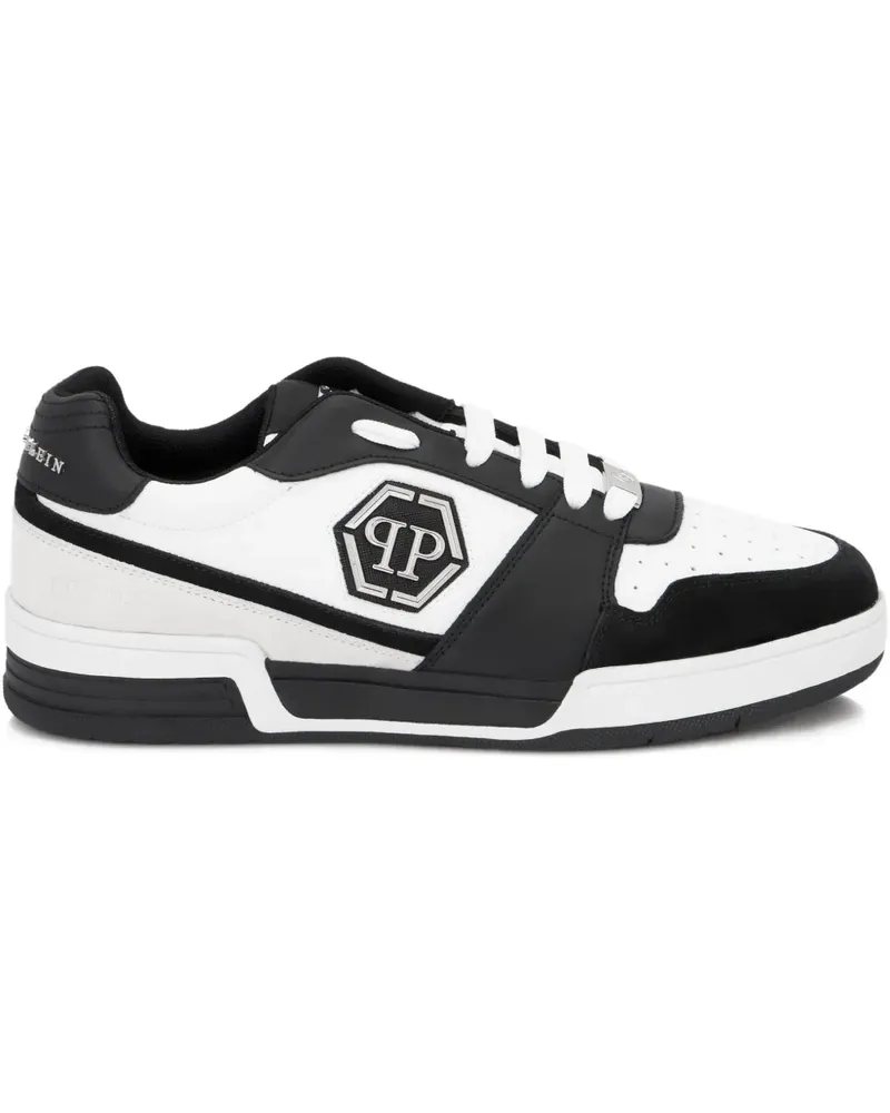 Philipp Plein logo-plaque P-Force 78 sneakers - Weiß Weiß