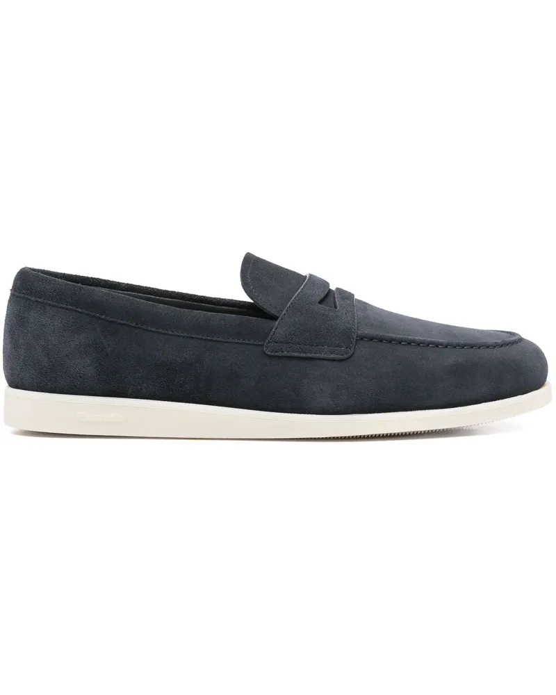 Church's Loafer aus Wildleder - Blau Blau