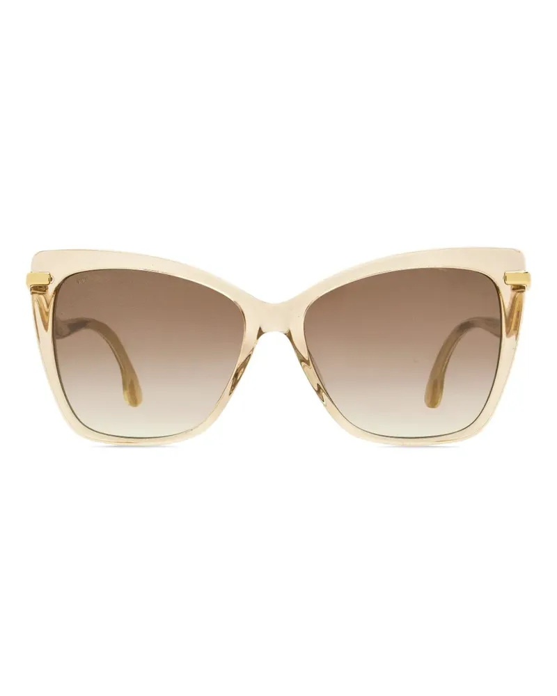 Jimmy Choo Selby Cat-Eye-Sonnenbrille - Gold Gold