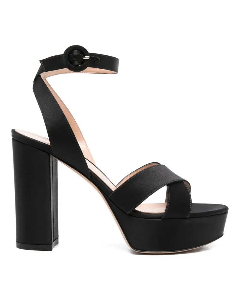 Gianvito Rossi Sabrina platform strappy sandals - Schwarz Schwarz