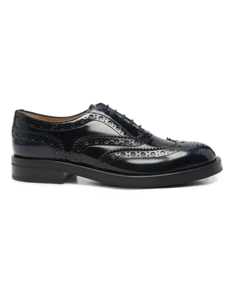Church's Pilar Oxford-Schuhe aus Leder mit Brogue-Verzierung - Blau Blau