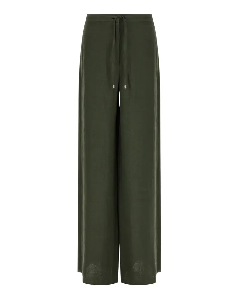 Max Mara Pelota drawstring wide-leg trousers - Grün Grün