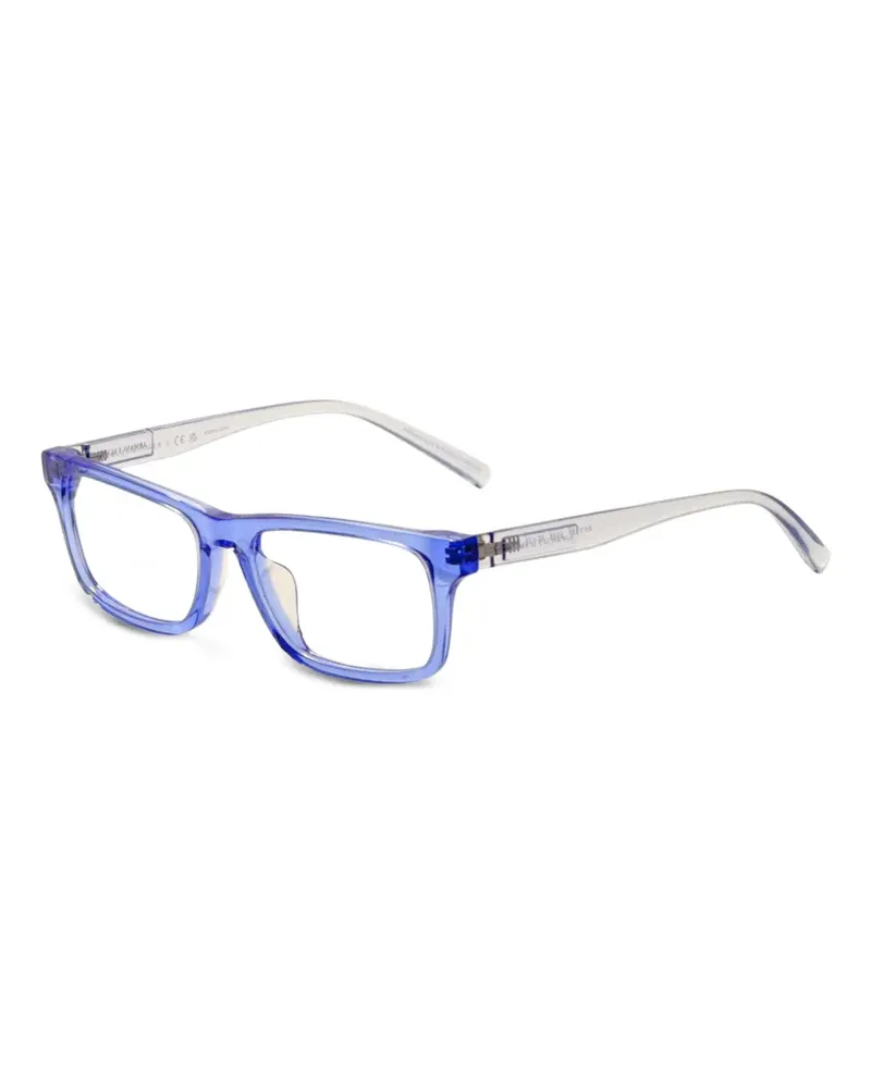 Armani Exchange Brille mit eckigem Gestell - Blau Blau