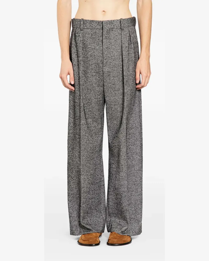 Loewe Hose mit weitem Bein - Grau Grau
